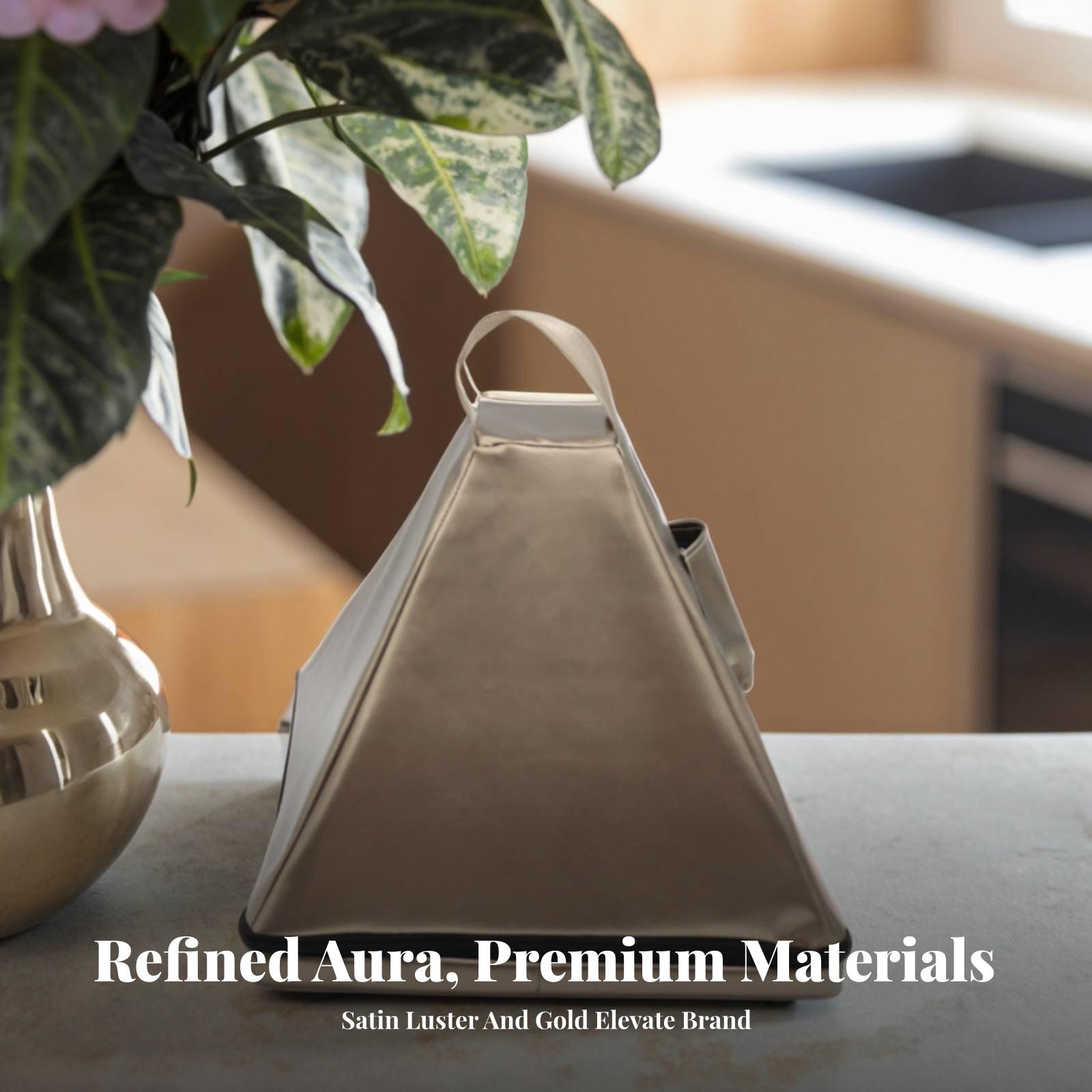 حقيبة يد كريستال بيراميد بتصمي - مراجعة Luxury Bags Pyramid وسعره