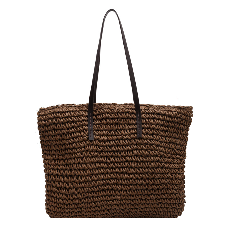 حقائب يد كبيرة من القش المنسوج - مراجعة Luxury Bags Vendor وسعره